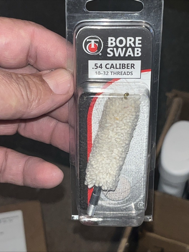 Thompson Center Bore Swab .54 Caliber 10-32 thread to clean & oil muzzleloader