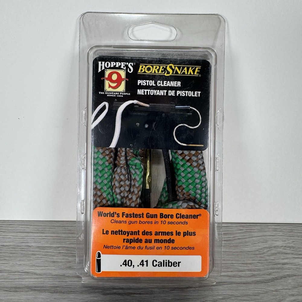 Hoppe’s Bore Snake #24003 for .40/.41 Pistol Gun Bore Cleaner