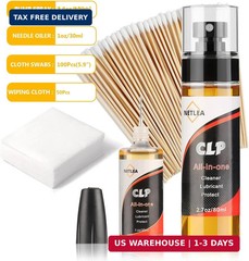 3.7oz CLP Gun Cleaning Oil Needle Oiler & Gun Cleaner and Oil Spray Includes Reu