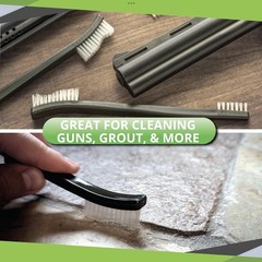 SE 10-Piece Double-Ended Gun Cleaning Brush Set, Gun Cleaning Supplies Kit, 7-In