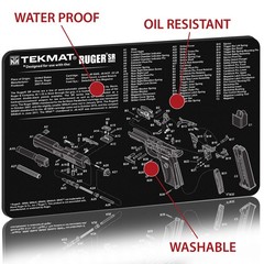 TekMat Original Gun Cleaning Mat – 17″ X 11″ – Ruger SR9 & SR40
