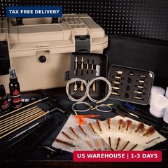 GLORYFIRE Deluxe Universal Gun Cleaning Kit – Highly Effective Cleaning Solution