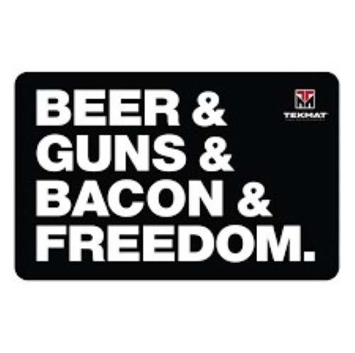 TekMat, Original Mat, Beer & Guns & Bacon & Freedom, Thermoplastic S (FVS035918)