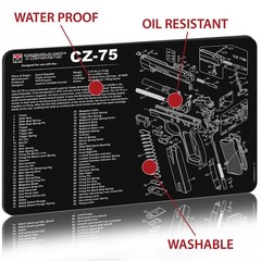 TekMat Original Gun Cleaning Mat – 17″ X 11″ – CZ 75