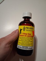 Pro-Shot 1-Step Bore Cleaning Solvent and Lubricant 8 oz Bottle # 1STEP- NOS