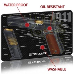 TekMat Original Gun Cleaning Mat – 17″ X 11″ – 1911 Cutaway