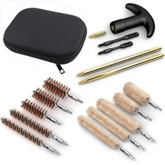 16pcs/set Tactical Cleaning Kit Universal Brass Cleaning Tool Rod