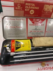Vintage Outers Gunslick Rifle Cleaning Kit 477 30 Cal 478 Shotgun Pistol Red Box