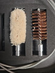 Shotgun Cleaning Kit 🇺🇸 12 Gauge *NEW* Kit w/ case, bore brush, cable, mop & M