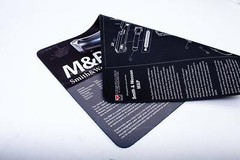 S&W M&P Cleaning Mat Waterproof Oil Resistant Diagram & Cutaway Thick DUAL SIDED