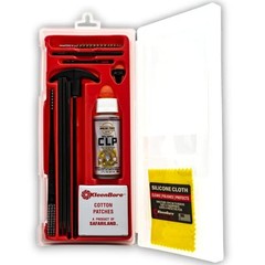 KleenBore Rifle Cleaning Kit .22/.223/5.56mm K-205 Steel Rod Case & Accessories