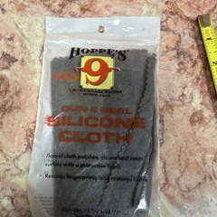 Hoppe’s 9 Silicone Gun & Reel Cleaning Cloth, Gray Rust Protection Reusable 1218