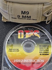 OTIS Cleaning Kit Military Issued Tan 9MM 645-1 NSN 1005-01-528-7843