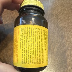 Hoppe’s No. 9 Nitro Powder Cleaning Solvent 4 fl oz Glass Bottle Yellow Cap
