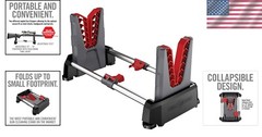 Speed Stand: Adjustable Rifle Vise with Non-Slip Feet for Easy Gun Maintenance