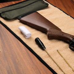 Nylon Gun Cleaning Mat Pad Rifle Shotgun Pistol Clean Kit Zipper Pocket
