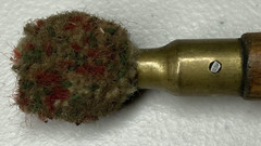 Vintage Wood & Brass 3 Piece Shotgun Cleaning Rod With Soft Tip