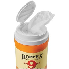 HOPPES GUN OIL WIPES 7X8″ 120CT
