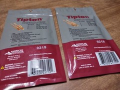Lot of 2 TIPTON CLEANING PELLETS 20CAL 100CT NEW