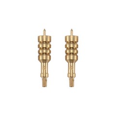 .45 Caliber Solid Brass Spear Pointed Jag Gun Clean Accessories Brass Pack of 2