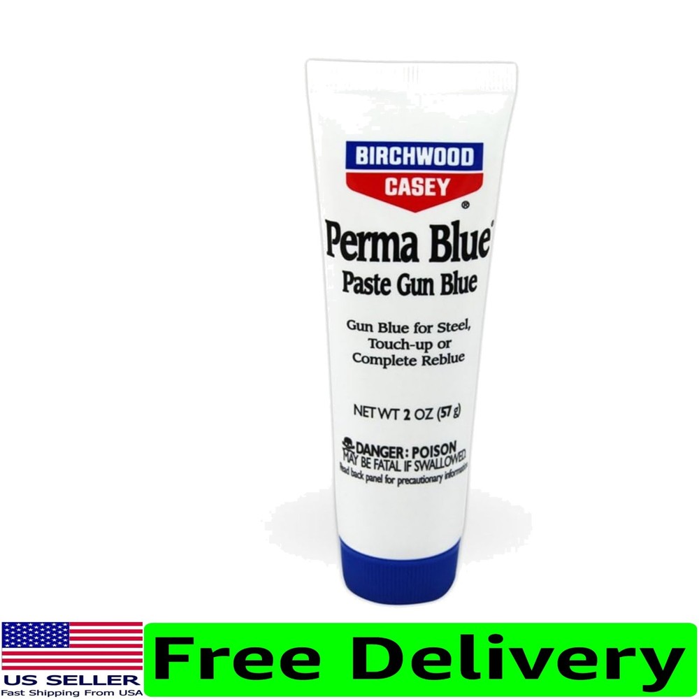 Touch-Up & Complete Reblue Perma Blue Gun Blue 2oz Tube for Firearm Finish