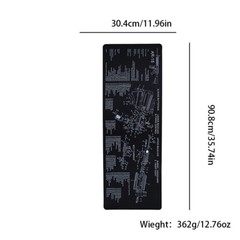 US 1 Pc Long Gun Cleaning Bench Mat 35”X12” w/ Parts List View Non-Slip