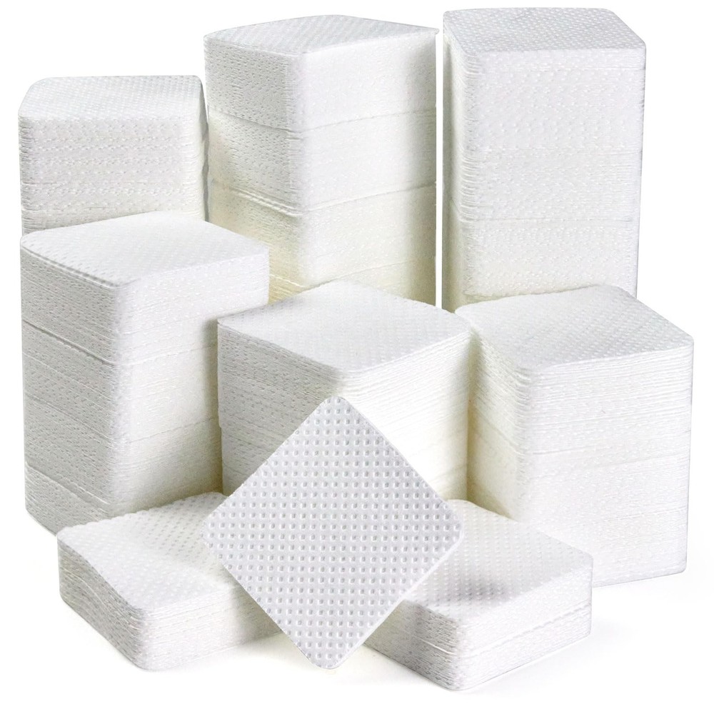 2000PCS Cleaning Patches, 2″ Lint Free Patches, Highly Absorbent Square Cloth…
