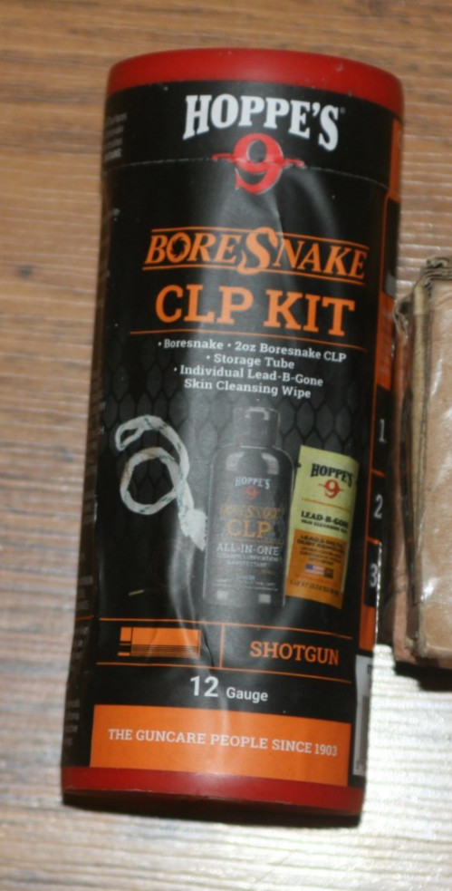 Hoppe’s 9 Bore Snake CLP Kit – 12 Gauge – Cleaning Kit – New