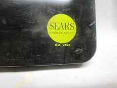 Vintage Sears Roebuck and Co gun cleaning kit, No. 2152 12-16Ga, 20-28Ga, 410Ga