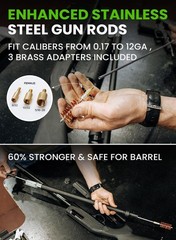 Universal Gun Cleaning Kit All Guns Portable Gun Cleaning Kits Handguns & Rifles