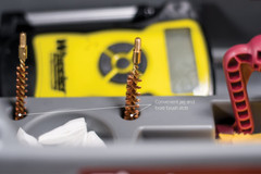 Gun Butler Cleaning Stand Holder Rifle Shotgun Storage Firearm Care Durable Gray