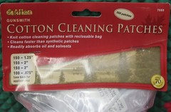 Allen Gunsmith Cotton Cleaning Patches 550 Various Sizes 7080