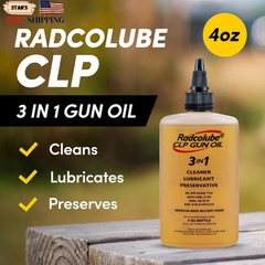 3-In-1 CLP Gun Oil, Lubricates & Preserves All Types of Firearms Military-Grade