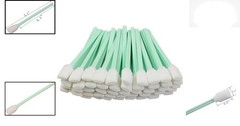 100 Lightweight Foam Cleaning Swabs – 5.1