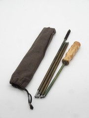 Early K31 Vintage Swiss Army Gun Riffle Cleaning Kit Putzstock “Erla Fix” Brush