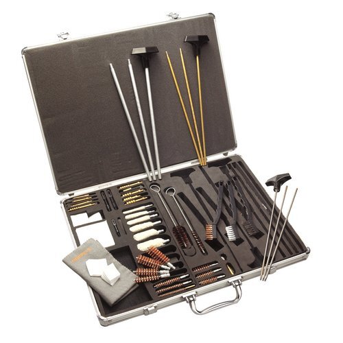 Hoppes Premium Gun Cleaning Kit in Aluminum Briefcase Style Carrying Case UACPR