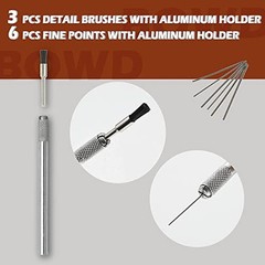 Professional 23 Pcs Set Cleaning Kit for Cleaning Spray Guns, Suction,
