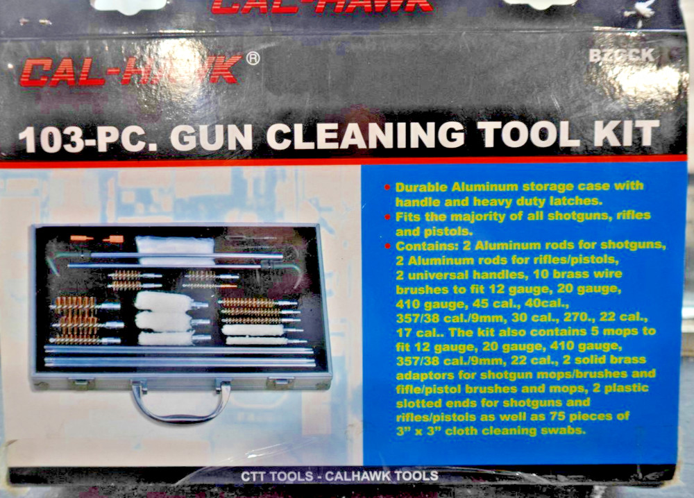 Cal-hawk Gun Cleaning Tool Kit