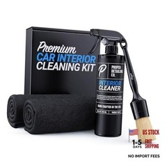 Interior Car Cleaning – Professional Auto Detailing Supplies with Brush for Kit
