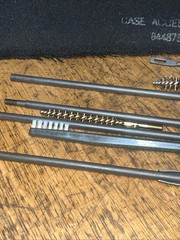 Military Cleaning Kit Case B448751 Rods Brushes New Old Stock