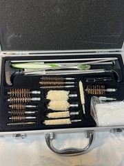 NcSTAR Universal Gun Cleaning Kit 28pc .17-.40/10mm w/ Aluminum Carry Case