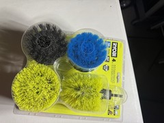 RYOBI Multipurpose Cleaning Kit W/ Hex Shank Compatibility (4-Piece) NEW SEALED