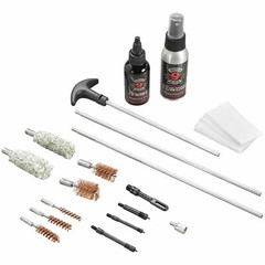 HOPPE’S HBCKU Universal Cleaning Kit Clam Pack Includes Solvent and Oil Black