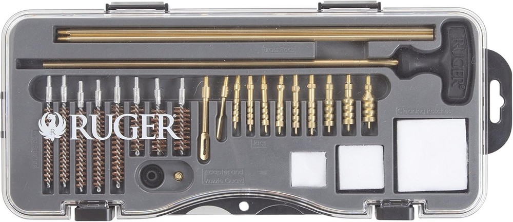 Allen Company Ruger Gun Cleaning Kit with Case – All-in-One Firearm Cleaning & M
