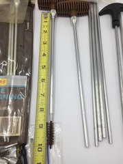 Lot of Gun Cleaning Tools,Brushes,Rods,Oil,Outers,Rifle Rods,Muzzleloader Book