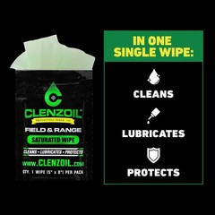 CLENZOIL Field & Range Single Wipe Multi-Pack – Individual CLP 10 Count
