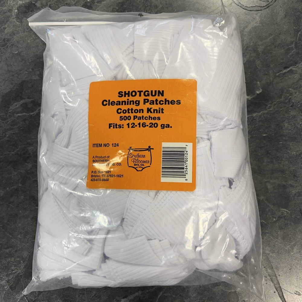 Southern Bloomer 124 Cotton Patch 3″x3″ Shotgun Bulk 500 Pack Lint Free Cleaning