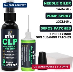 BTAS Gun Cleaner and Lubricant CLP Gun Oil Cleaning Kit Universal Spray Solvent