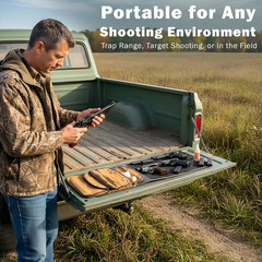 29″ X 10″ Portable Gun Cleaning Mat for Pistols and Handguns, Heavy-Duty Shootin