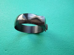 Orig. Vintage EAW Suhler CLAW FRONT Ring f. Scope w. 50/52mm Objective H: 5mm